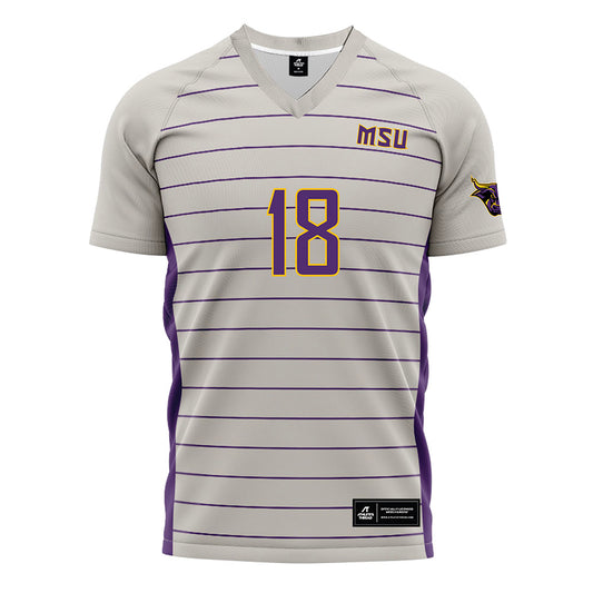 Minn. St. - NCAA Women's Soccer : Aubrey Bahl - Grey Soccer Jersey-0