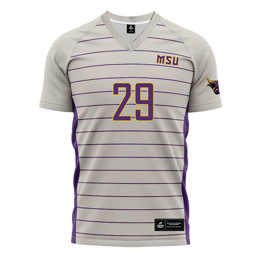 Minn. St. - NCAA Women's Soccer : Isabella Mittelstaedt - Grey Soccer Jersey-0