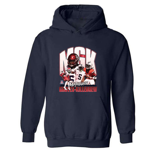 Arizona - NCAA Football : Marquis Groves-Killebrew - Collage Hooded Sweatshirt-0
