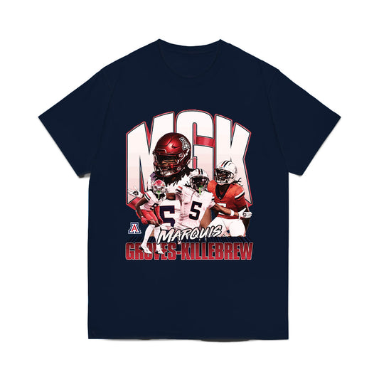 Arizona - NCAA Football : Marquis Groves-Killebrew - Collage Comfort Colors T-Shirt-0