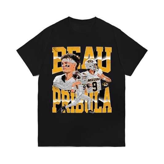 Missouri - NCAA Football : Beau Pribula - Collage Comfort Colors T-Shirt-0
