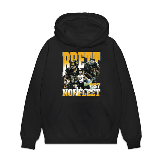 Missouri - NCAA Football : Brett Norfleet - Collage Premium Hooded Sweatshirt-0