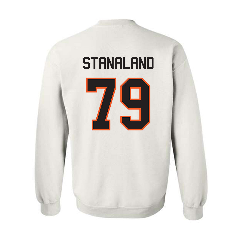 Oklahoma State - NCAA Football : Gage Stanaland - Classic Shersey Crewneck Sweatshirt-1