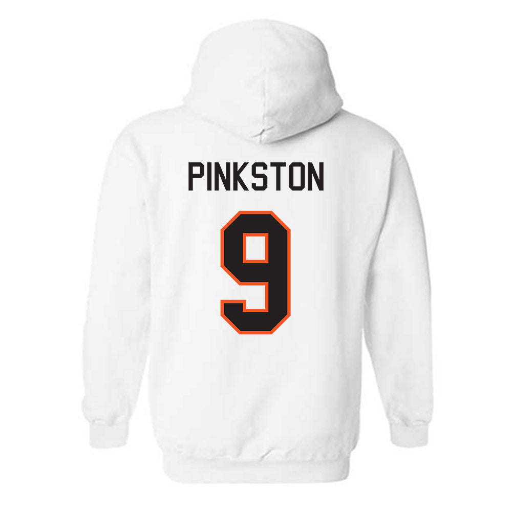 Oklahoma State - NCAA Football : Chase Pinkston - Classic Shersey Hooded Sweatshirt-1