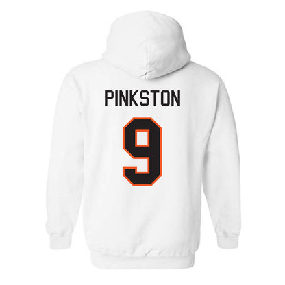 Oklahoma State - NCAA Football : Chase Pinkston - Classic Shersey Hooded Sweatshirt-1