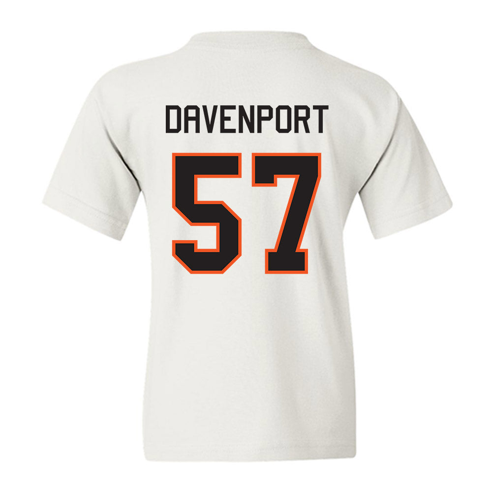 Oklahoma State - NCAA Football : Aidan Davenport - Classic Shersey Youth T-Shirt-1