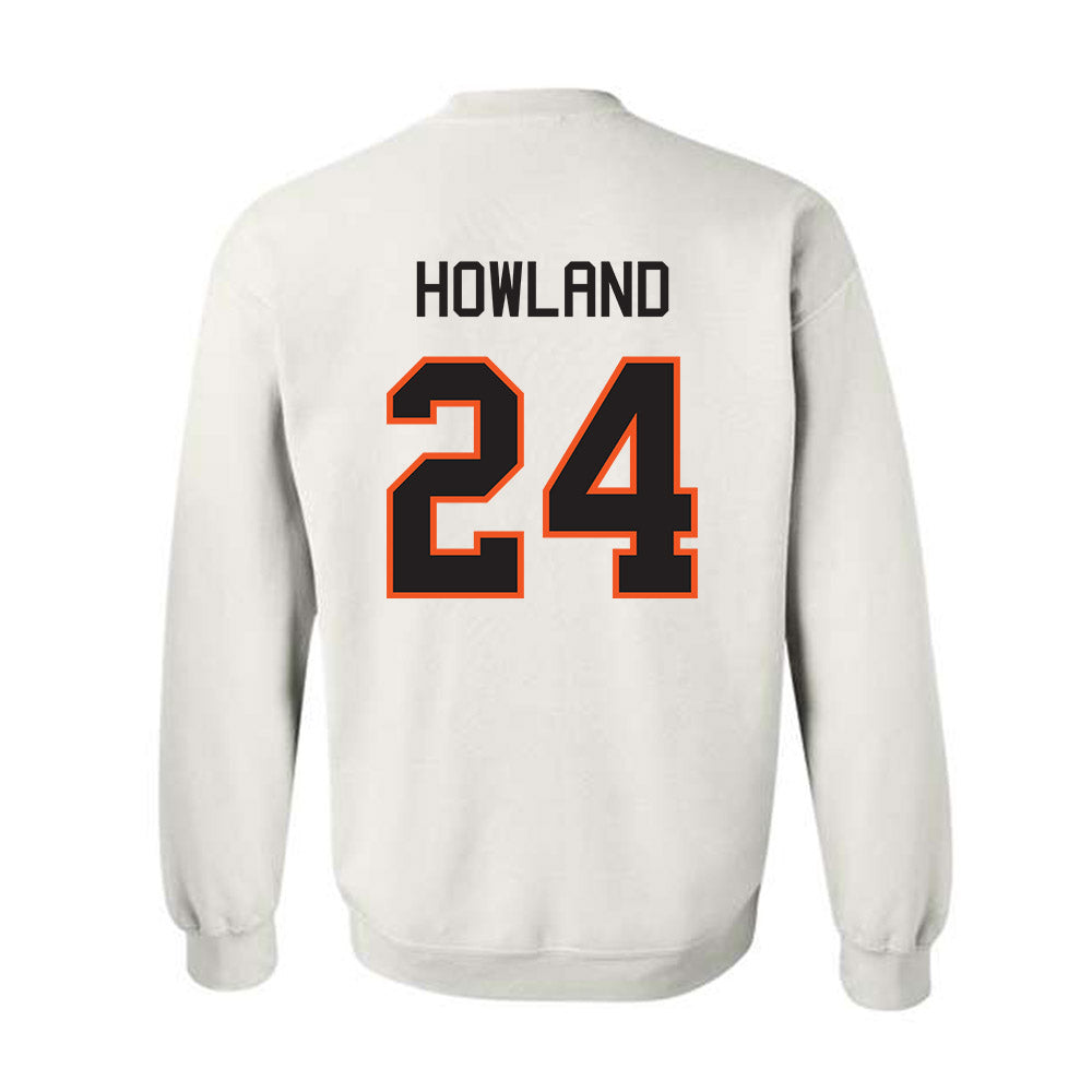 Oklahoma State - NCAA Football : Trent Howland - Classic Shersey Crewneck Sweatshirt-1