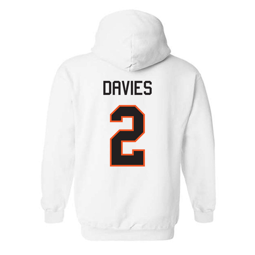 Oklahoma State - NCAA Football : Jaylin Davies - Classic Shersey Hooded Sweatshirt-1