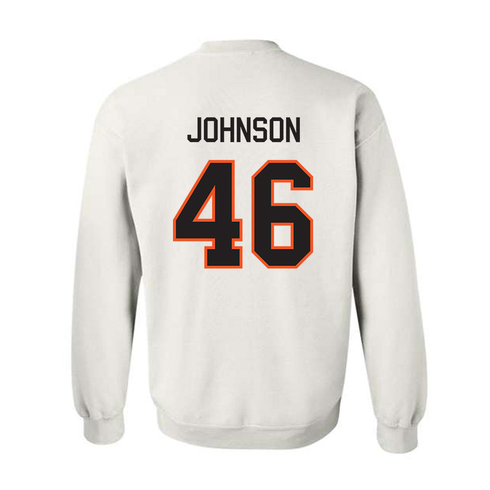 Oklahoma State - NCAA Football : Temerrick Johnson - Classic Shersey Crewneck Sweatshirt-1