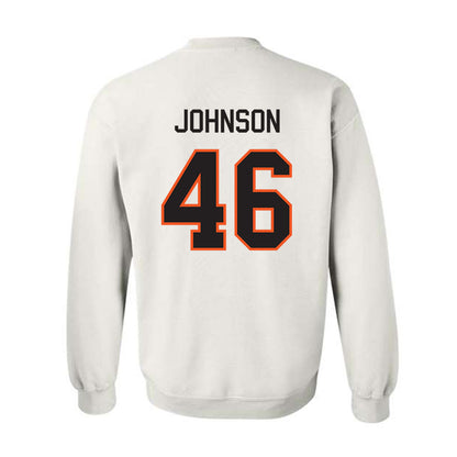 Oklahoma State - NCAA Football : Temerrick Johnson - Classic Shersey Crewneck Sweatshirt-1
