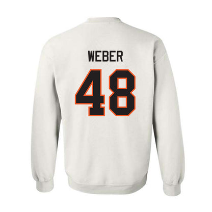 Oklahoma State - NCAA Baseball : Aaron Weber - Classic Shersey Crewneck Sweatshirt-1