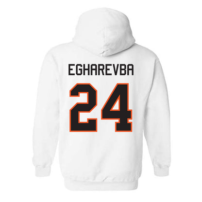 Oklahoma State - NCAA Women's Basketball : Praise Egharevba - Classic Shersey Hooded Sweatshirt-1