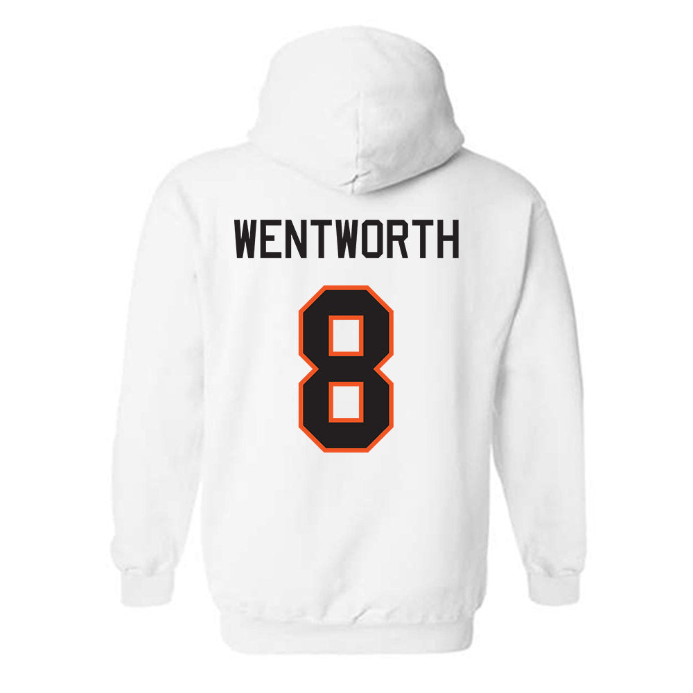 Oklahoma State - NCAA Baseball : TP Wentworth - Classic Shersey Hooded Sweatshirt-1
