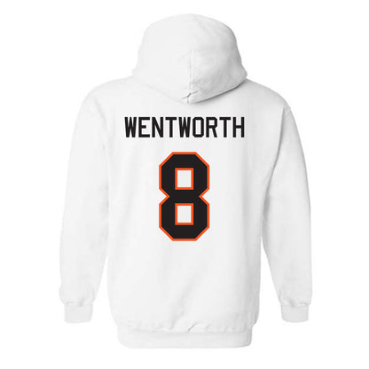 Oklahoma State - NCAA Baseball : TP Wentworth - Classic Shersey Hooded Sweatshirt-1