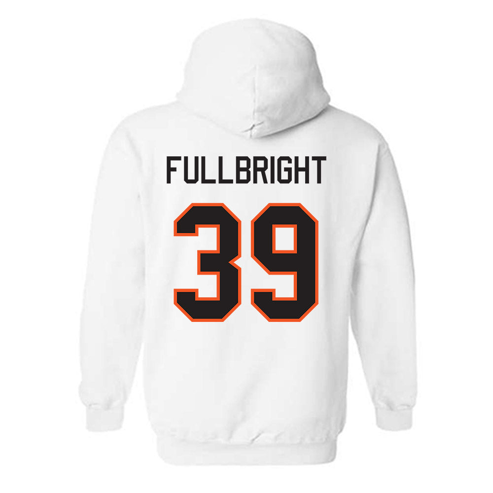 Oklahoma State - NCAA Football : Draden Fullbright - Classic Shersey Hooded Sweatshirt-1