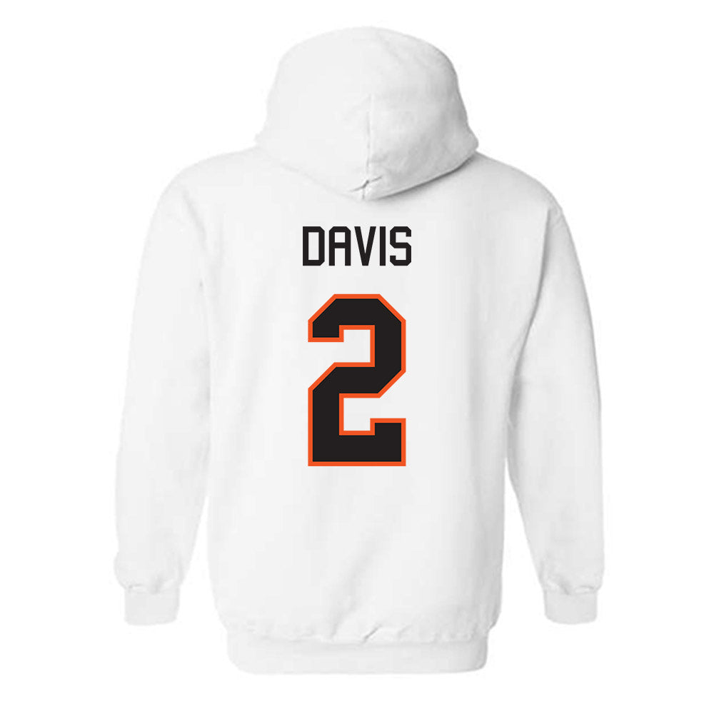 Oklahoma State - NCAA Football : Terrill Davis - Classic Shersey Hooded Sweatshirt-1