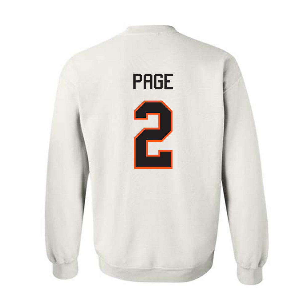 Oklahoma State - NCAA Softball : Sophie Page - Classic Shersey Crewneck Sweatshirt-1