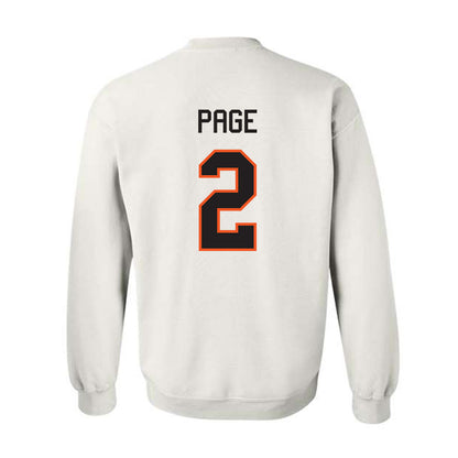 Oklahoma State - NCAA Softball : Sophie Page - Classic Shersey Crewneck Sweatshirt-1