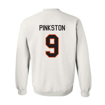 Oklahoma State - NCAA Football : Chase Pinkston - Classic Shersey Crewneck Sweatshirt-1