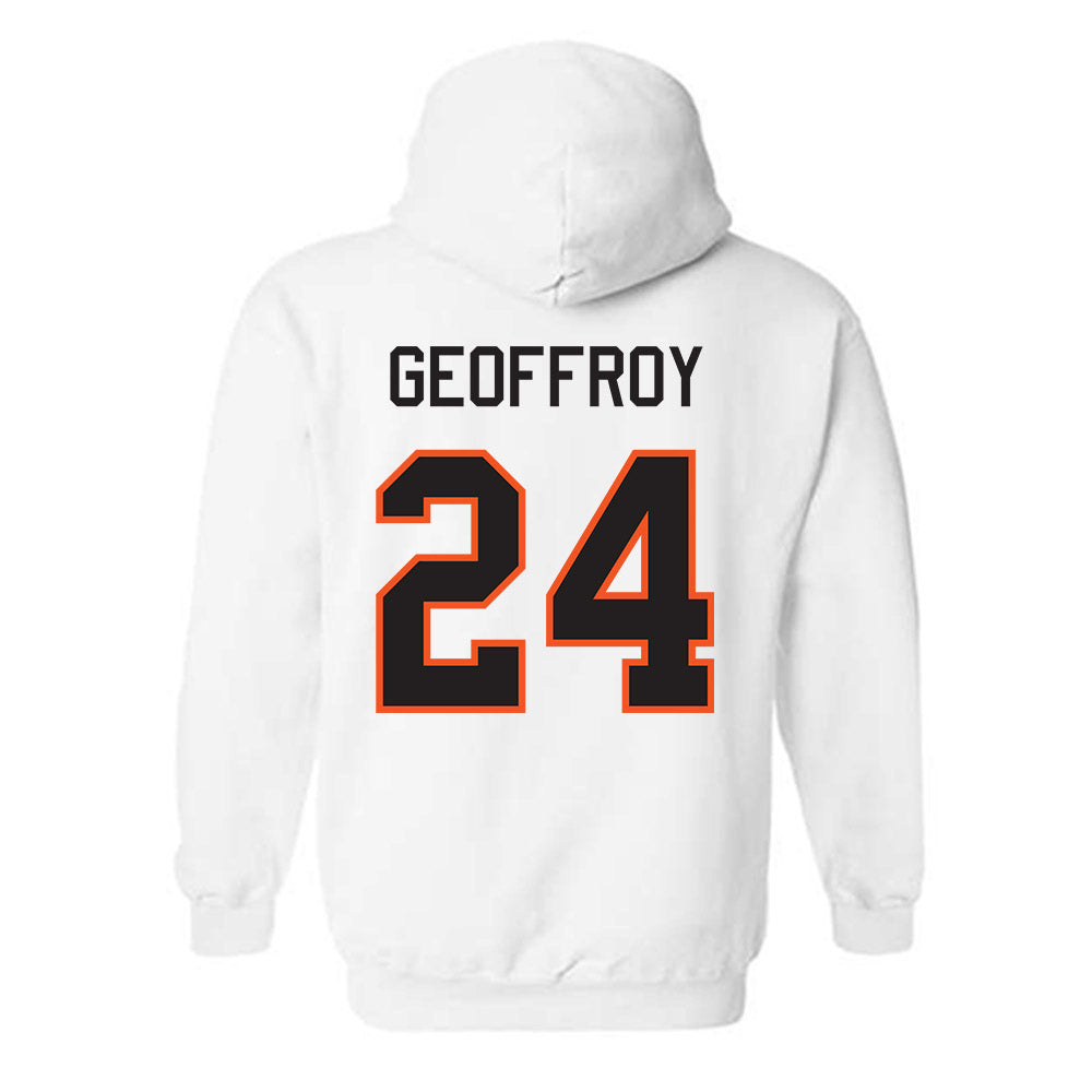 Oklahoma State - NCAA Women's Soccer : Ellie Geoffroy - Classic Shersey Hooded Sweatshirt-1