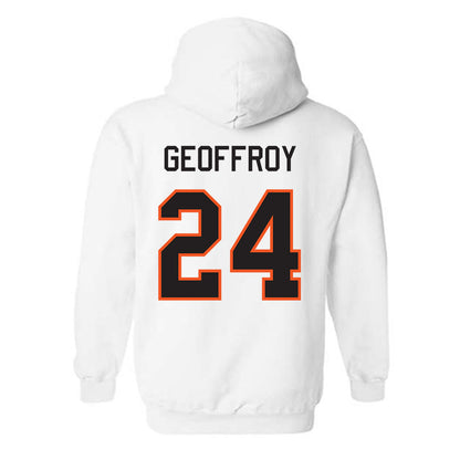 Oklahoma State - NCAA Women's Soccer : Ellie Geoffroy - Classic Shersey Hooded Sweatshirt-1