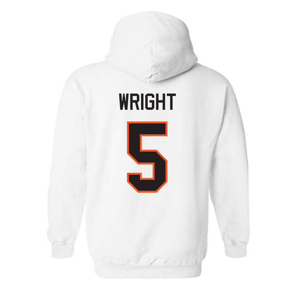 Oklahoma State - NCAA Women's Soccer : Chloe Wright - Classic Shersey Hooded Sweatshirt-1