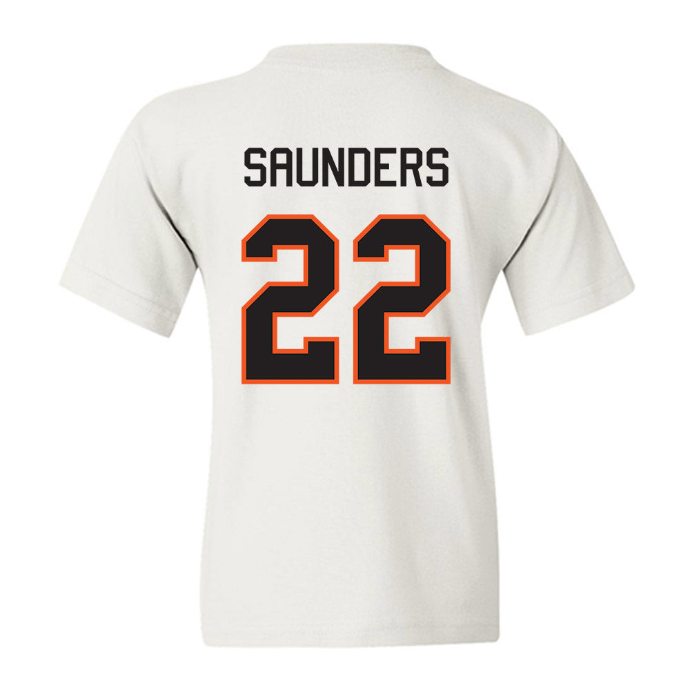 Oklahoma State - NCAA Baseball : Evan Saunders - Classic Shersey Youth T-Shirt-1