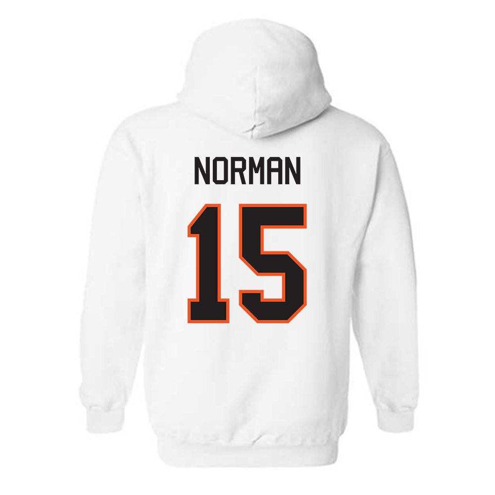 Oklahoma State - NCAA Baseball : Sebastian Norman - Classic Shersey Hooded Sweatshirt-1