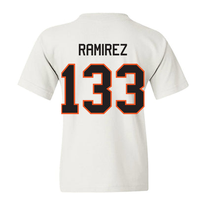Oklahoma State - NCAA Wrestling : Ronnie Ramirez - Classic Shersey Youth T-Shirt-1