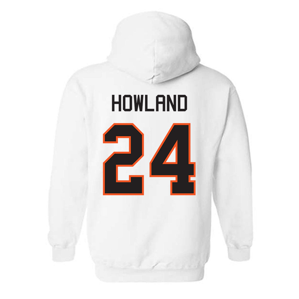 Oklahoma State - NCAA Football : Trent Howland - Classic Shersey Hooded Sweatshirt-1