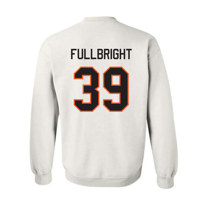 Oklahoma State - NCAA Football : Draden Fullbright - Classic Shersey Crewneck Sweatshirt-1