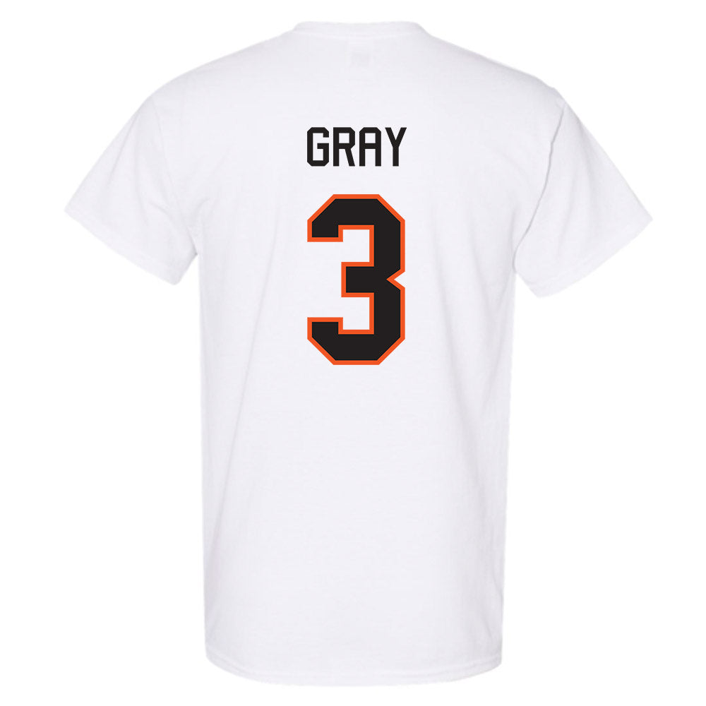 Oklahoma State - NCAA Women's Basketball : Micah Gray - Classic Shersey T-Shirt-1