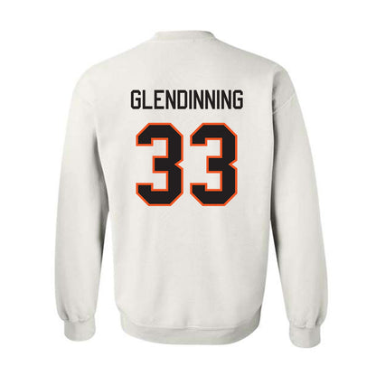 Oklahoma State - NCAA Baseball : Lucas Glendinning - Classic Shersey Crewneck Sweatshirt-1