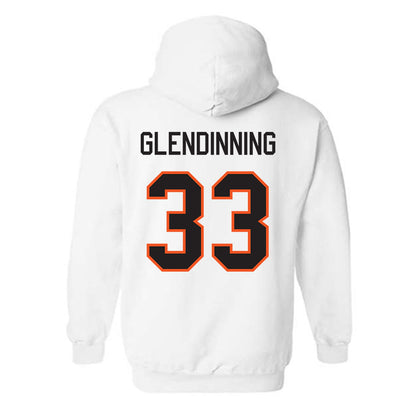 Oklahoma State - NCAA Baseball : Lucas Glendinning - Classic Shersey Hooded Sweatshirt-1