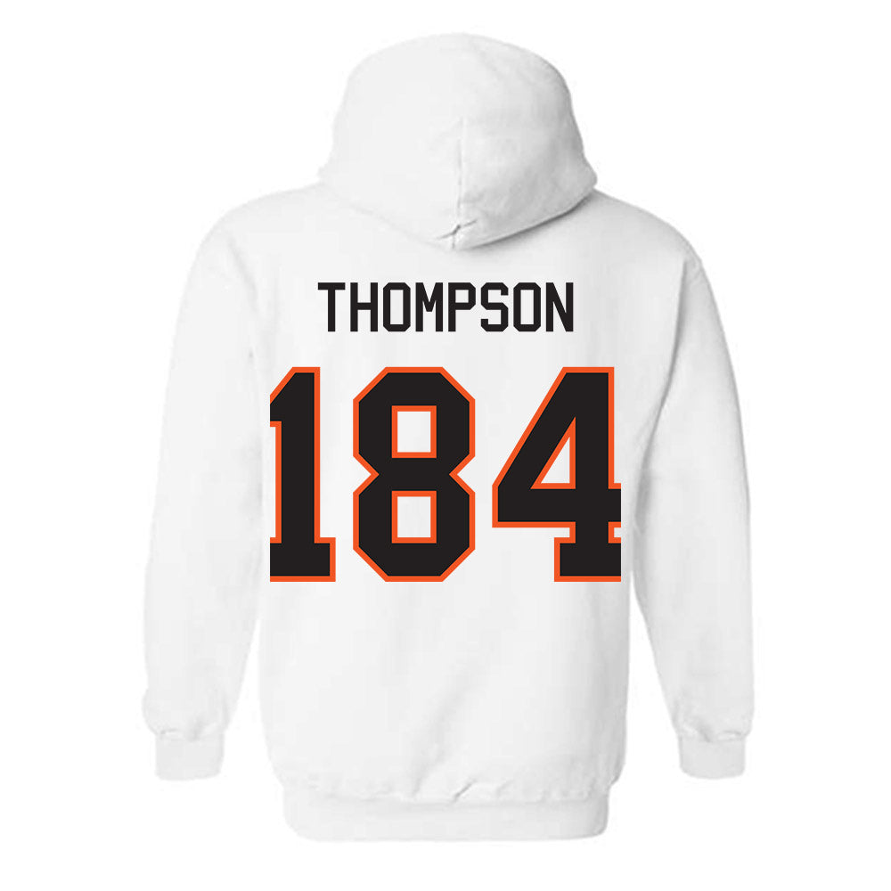Oklahoma State - NCAA Wrestling : Brayden Thompson - Classic Shersey Hooded Sweatshirt-1