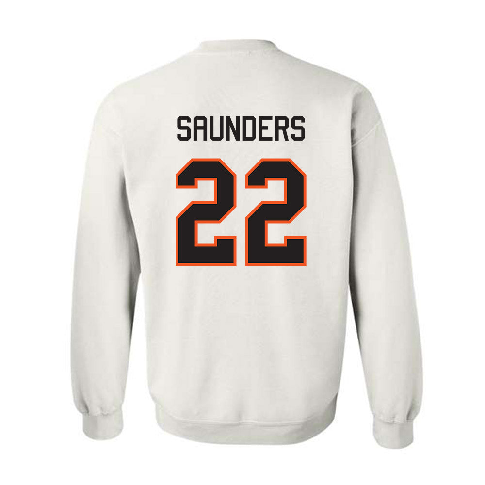 Oklahoma State - NCAA Baseball : Evan Saunders - Classic Shersey Crewneck Sweatshirt-1