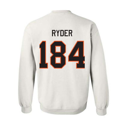 Oklahoma State - NCAA Wrestling : Zack Ryder - Classic Shersey Crewneck Sweatshirt-1
