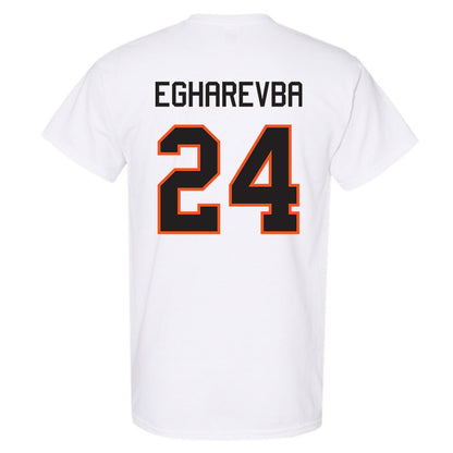 Oklahoma State - NCAA Women's Basketball : Praise Egharevba - Classic Shersey T-Shirt-1