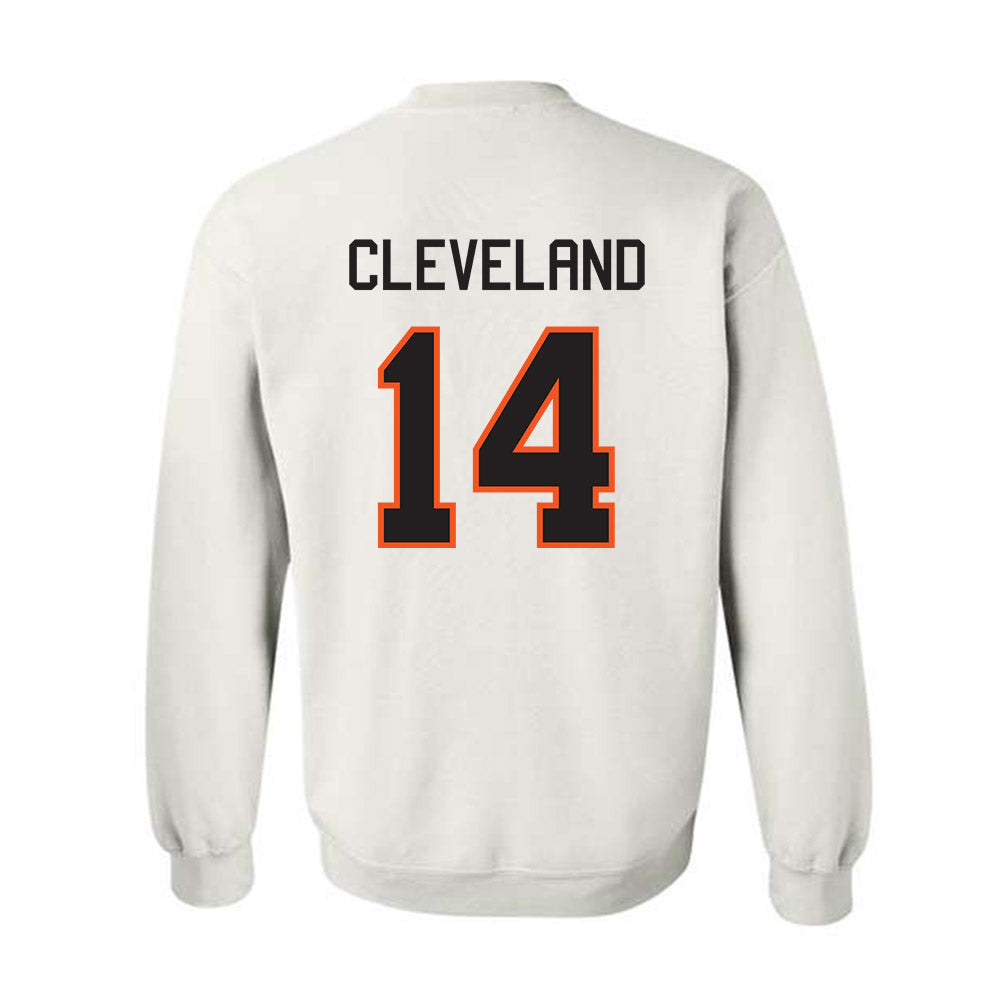 Oklahoma State - NCAA Football : Landyn Cleveland - Classic Shersey Crewneck Sweatshirt-1