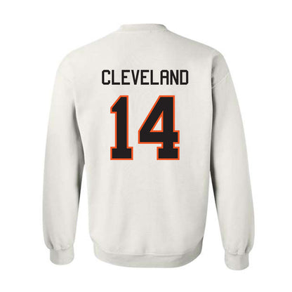 Oklahoma State - NCAA Football : Landyn Cleveland - Classic Shersey Crewneck Sweatshirt-1