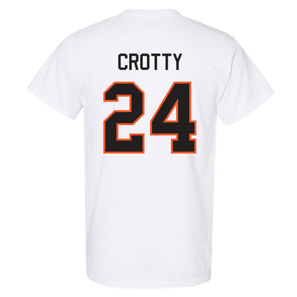 Oklahoma State - NCAA Men's Basketball : Ryan Crotty - Classic Shersey T-Shirt-1