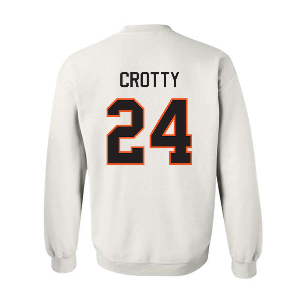 Oklahoma State - NCAA Men's Basketball : Ryan Crotty - Classic Shersey Crewneck Sweatshirt-1