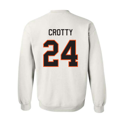 Oklahoma State - NCAA Men's Basketball : Ryan Crotty - Classic Shersey Crewneck Sweatshirt-1