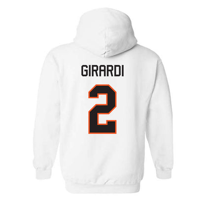 Oklahoma State - NCAA Women's Basketball : Lena Girardi - Classic Shersey Hooded Sweatshirt-1