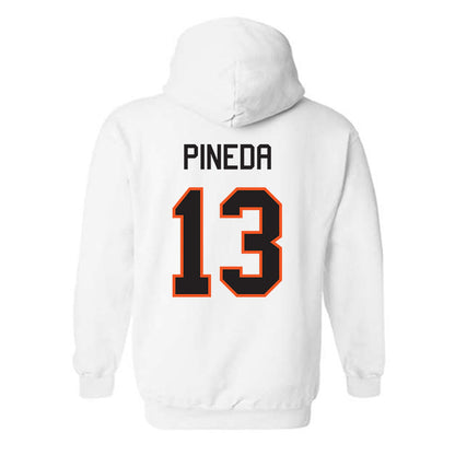 Oklahoma State - NCAA Women's Soccer : Xcaret Pineda - Classic Shersey Hooded Sweatshirt-1