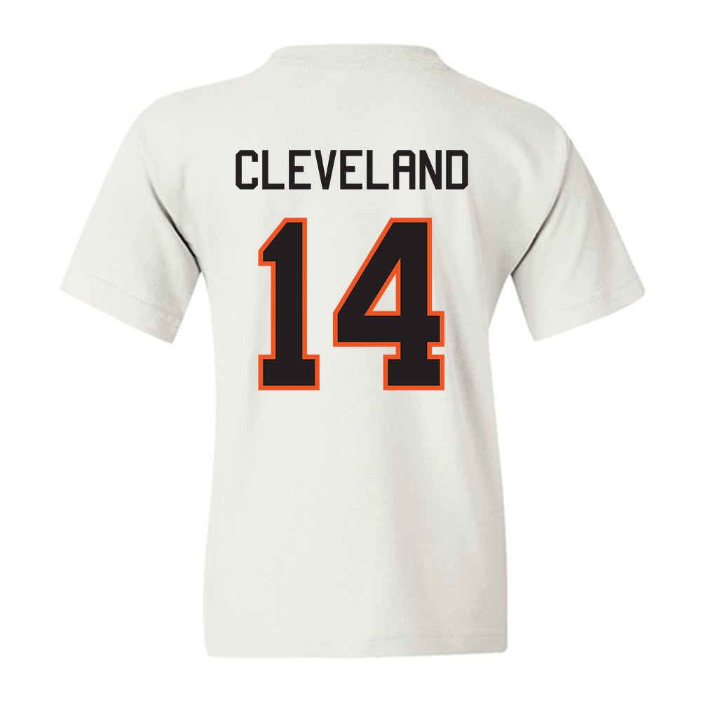 Oklahoma State - NCAA Football : Landyn Cleveland - Classic Shersey Youth T-Shirt-1