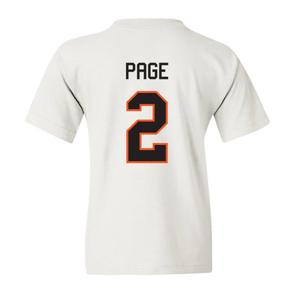 Oklahoma State - NCAA Softball : Sophie Page - Classic Shersey Youth T-Shirt-1