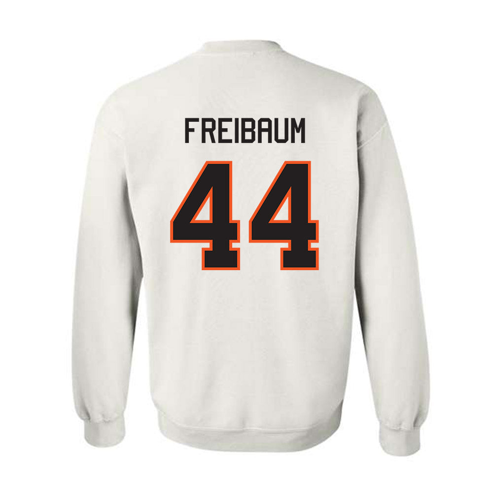 Oklahoma State - NCAA Football : Shea Freibaum - Classic Shersey Crewneck Sweatshirt-1