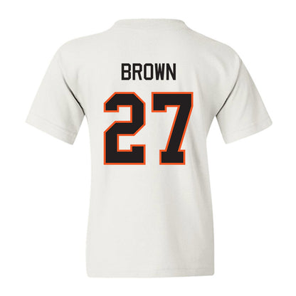 Oklahoma State - NCAA Baseball : Matthew Brown - Classic Shersey Youth T-Shirt-1