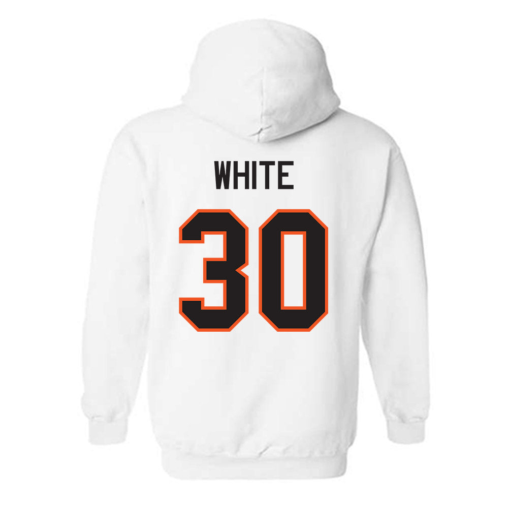 Oklahoma State - NCAA Football : Jaylon White - Classic Shersey Hooded Sweatshirt-1